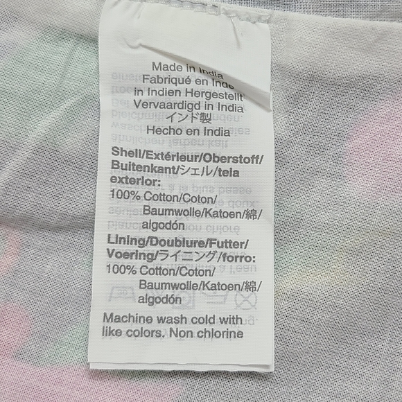 J Crew Multicolor Floral Spaghetti Strap Maxi Dress Size 10 Belt Tie Vacation - Picture 12 of 16